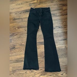 MOTHER jeans Black Flare